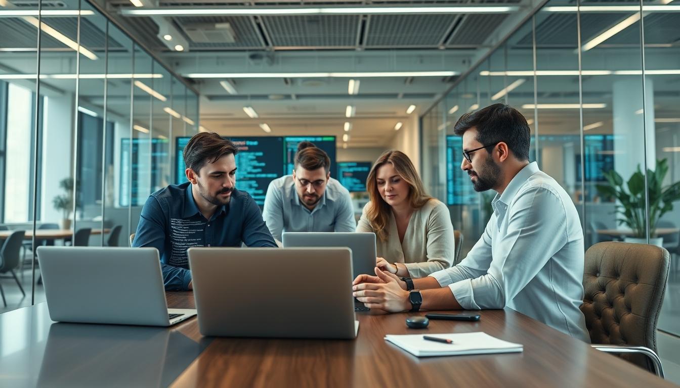 Enterprise software dashboards and business process automation